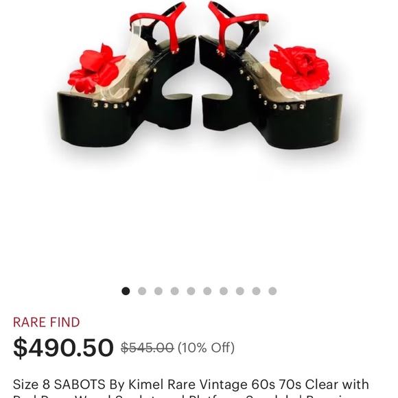 Vintage 70s Kimel Platform shoes - Picture 8 of 9